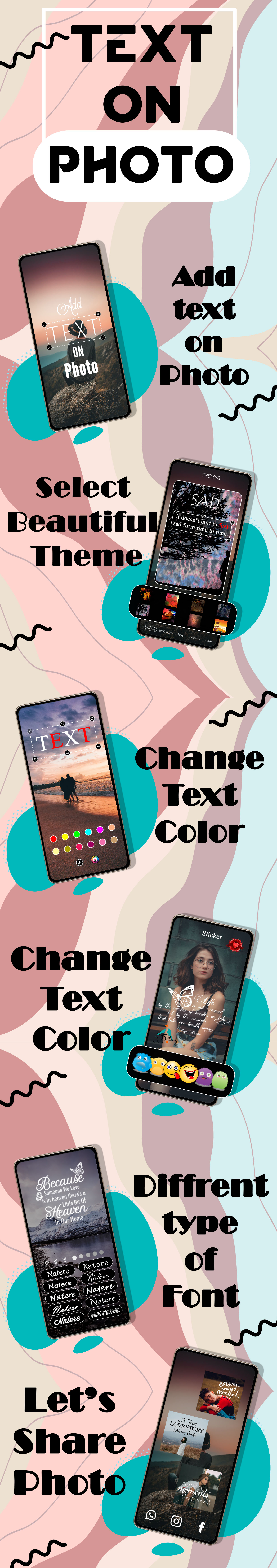 Photo Text Editor - Text On Photo - Image Editor - Add Text Text on ...